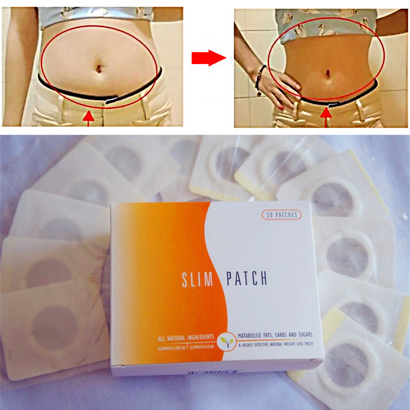 Navel Belly Button Slimming Patch | Abdomen Magnetic Detox Stickers