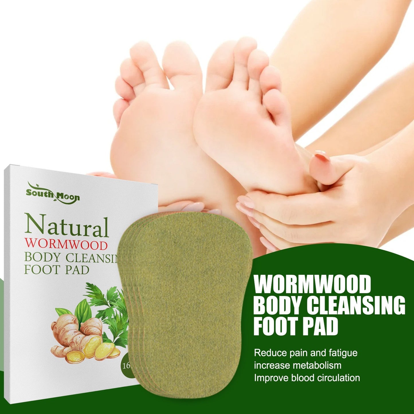 Natural Wormwood Body Cleaning Foot Pad