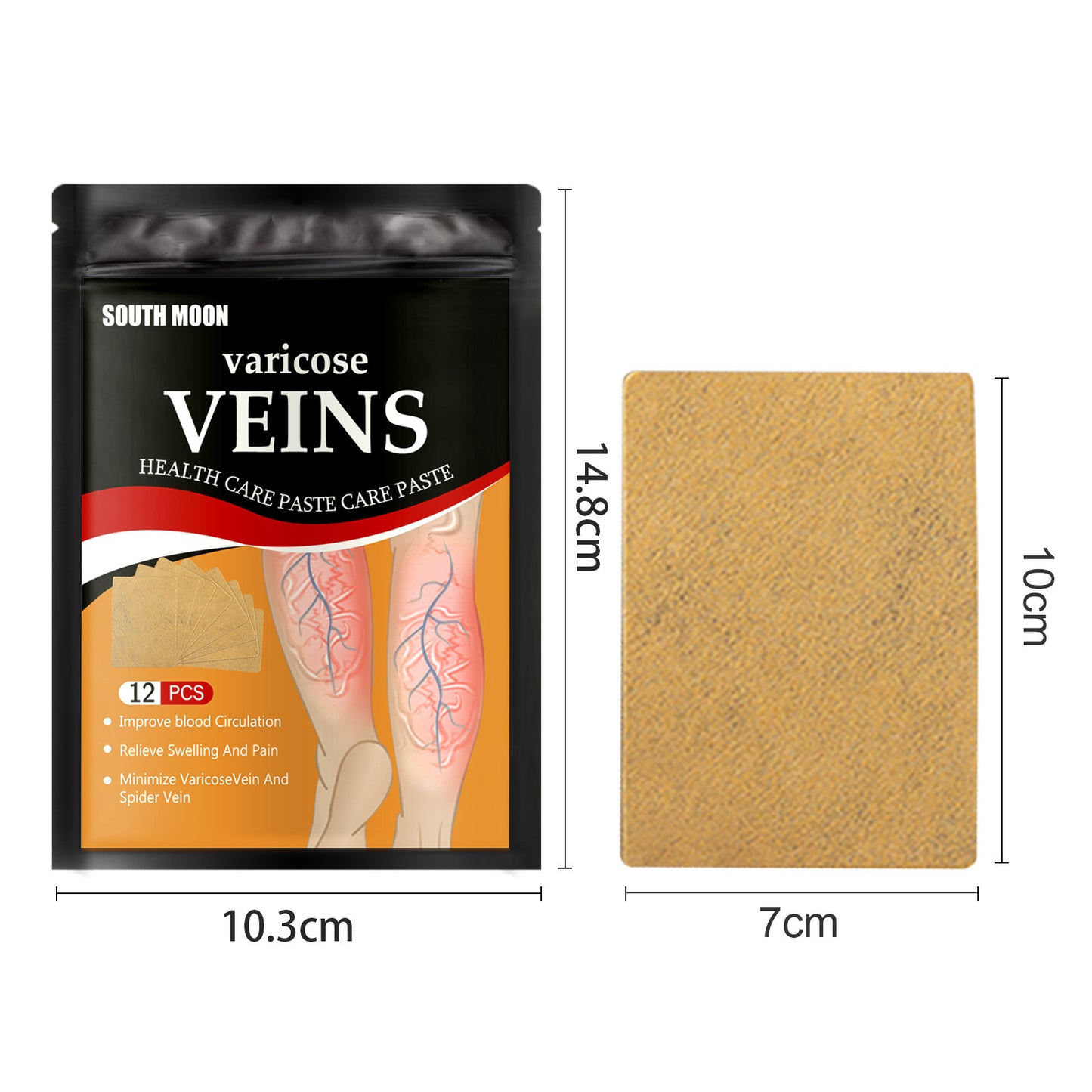 South Moon Varicose Vein Relief  Foot Patch