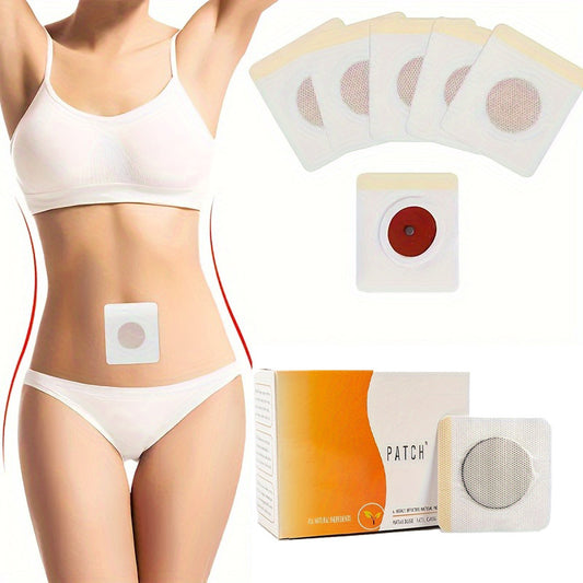 Navel Belly Button Slimming Patch | Abdomen Magnetic Detox Stickers