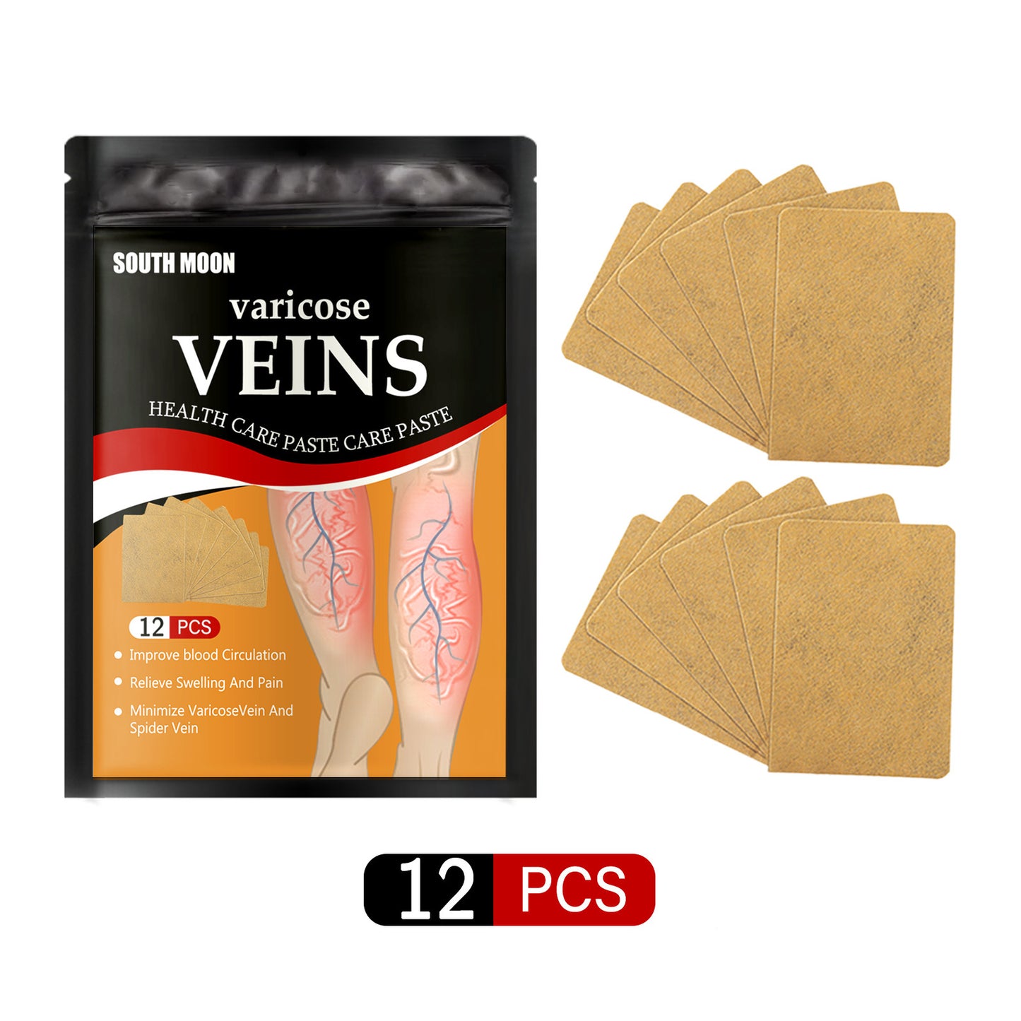 South Moon Varicose Vein Relief  Foot Patch